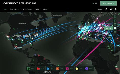 Live Cyber Attack Map Fortinet