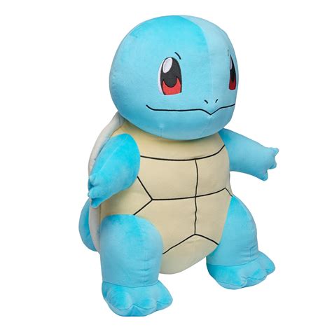 Pokemon Squirtle Giant Plush, 24-Inch - Adorable, Ultra-Soft, Life Size Plush Toy, Perfect for ...