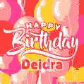 Happy Birthday Deidra - Lovely Animated GIF — Download on Funimada.com