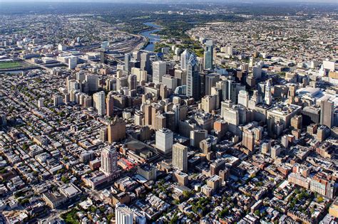 Center City, Philadelphia | City, City skyline, Aerial photo