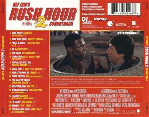 Rush Hour 2 - Soundtrack by Various (CD 2001 Def Jam Recordings) in ...