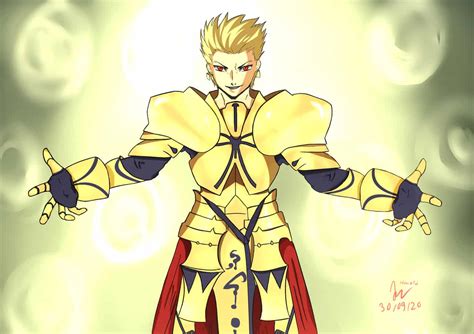 Gilgamesh Fate Zero Gate Of Babylon