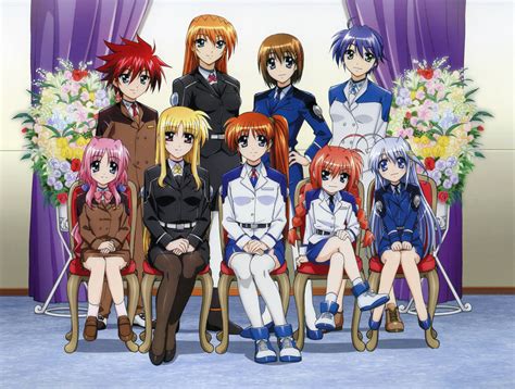 Download Anime Magical Girl Lyrical Nanoha 4k Ultra HD Wallpaper