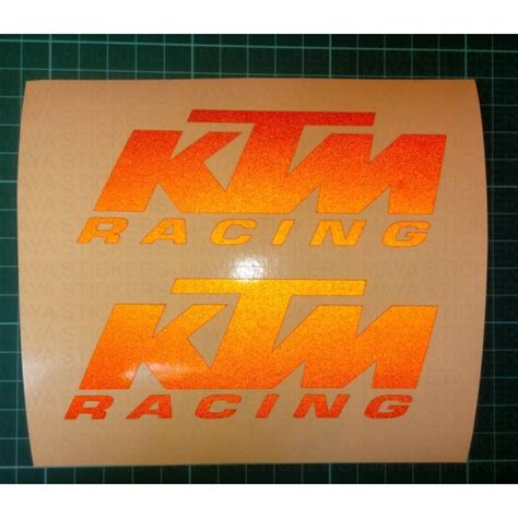 KTM racing logo stickers for all bikes