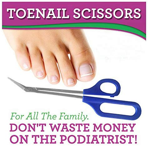 GRAN Scissors Long Handle Nail Clippers Toenail Toe Ergonomic Care Pedicure Cutter - Walmart.com ...