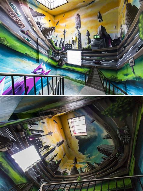 100 graffiti artists asked to paint a school before it's renovated ...