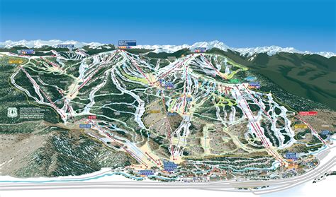 Vail Resort Trail Map | SkiCentral.com