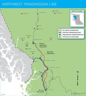 Map of Northwest Transmission Line route | This BC Hydro map… | Flickr