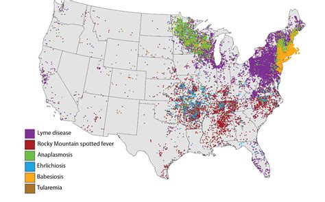 tick lyme disease map New approaches may help solve the lyme disease ...