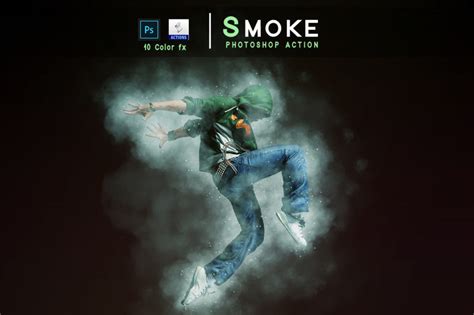 Smoke Photoshop Action - Invent Actions