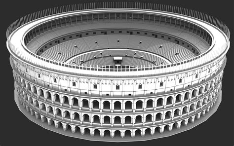 Roman Ancient Colosseum Reconstruction - Focused Critiques - Blender ...