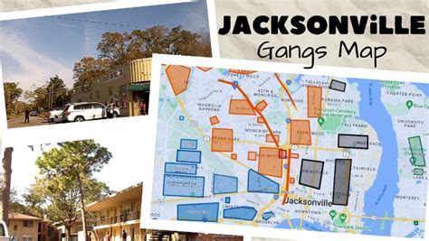 Map of Jacksonville Gangs (Full Tour of the Jacksonville Hoods)