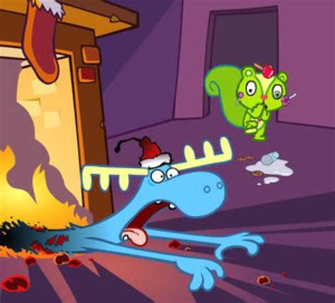 Image - Lumpy death in christmas episode.jpg | Happy Tree Friends Fanon ...