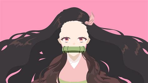 Nezuko Minimalist Wallpapers - Wallpaper Cave