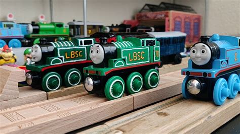 Custom Wood LBSC Thomas - Gabe's Custom Railway Workshop - YouTube