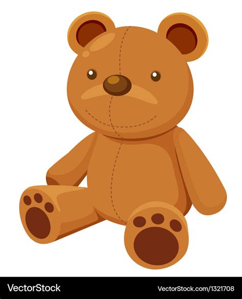 Teddy bear Royalty Free Vector Image - VectorStock