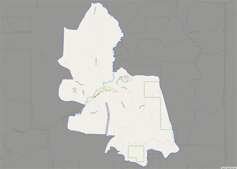 Map of Elk City CDP, Idaho - Thong Thai Real