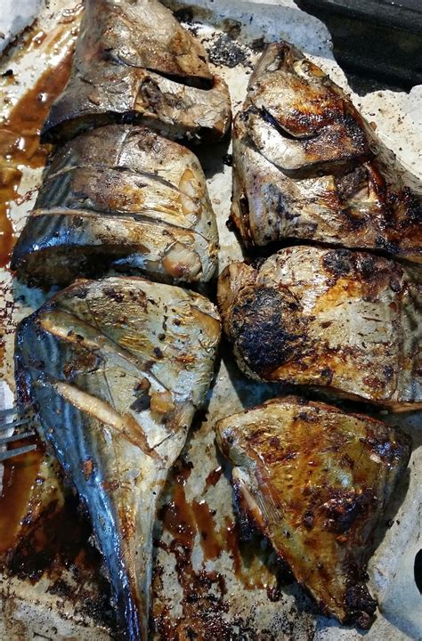 Healthy Great Tasting Grilled Whole Fish - Mackerel Tuna