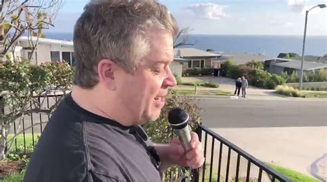 Patton Oswalt Does Stand-Up in His Yard amid Coronavirus Outbreak