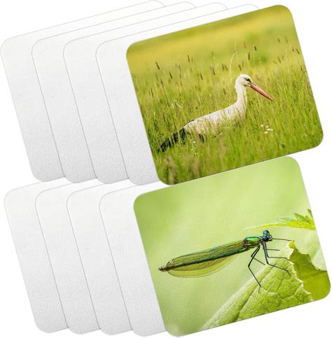 Amazon.com : 10pcs Sublimation Blanks Mouse Pad for Sublimation ...