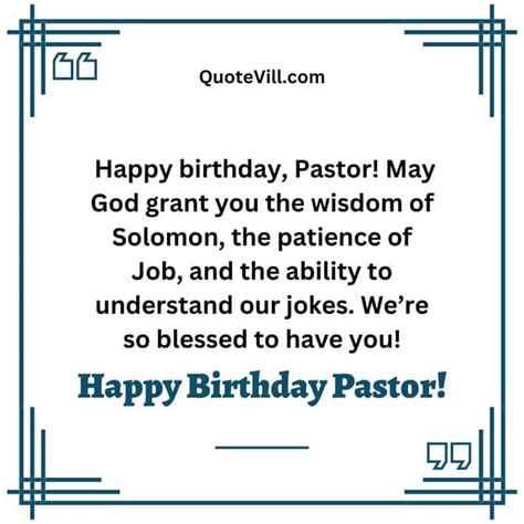 60 Best Birthday Wishes for Your Beloved Pastor