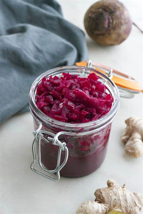 Homemade Beetroot Relish Recipe - It's a Veg World After All®