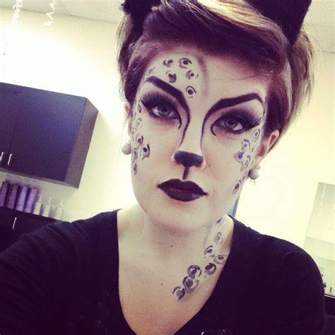 Snow leopard makeup ! Happy halloween Halloween 2015, Happy Halloween ...