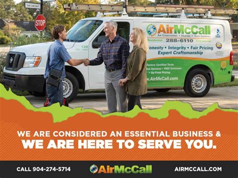 Air McCall -–- An Essential Air Conditioning Contractor in Jacksonville, Florida - Air McCall