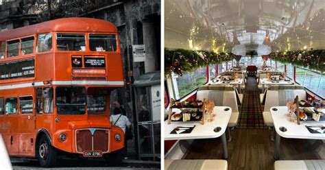 Red Bus Bistro: A Wonderful Gin Afternoon Tea On A Vintage Bus - Secret ...