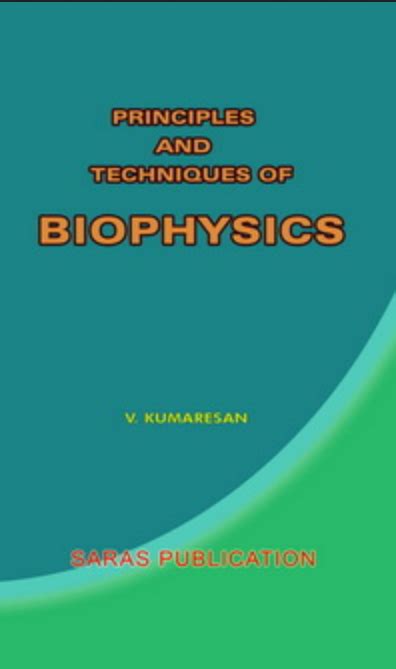 Principles And Techniques In Biophysics Book at Rs 189/piece | Biotech ...