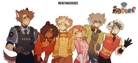 Best friends : Paw Patrol (human version) by mercywasheree on DeviantArt