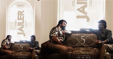 Mohanlal and Rajinikanth Join Forces: Sun Pictures Unveils Mass Poster ...