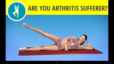 Exercise for Hip Arthritis Side Leg Raises - YouTube