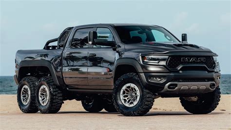 Ram 1500 TRX Warlord 6×6 por Apocalypse Manufacturing, un pickup fuera ...