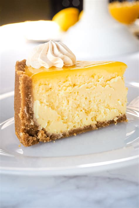 Lemon Curd Cheesecake (The Ultimate Lemon Cheesecake!) | Decorated Treats