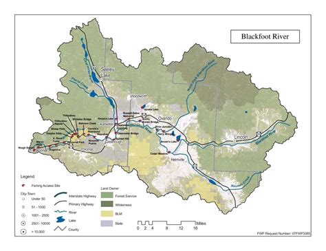 Blackfoot River map