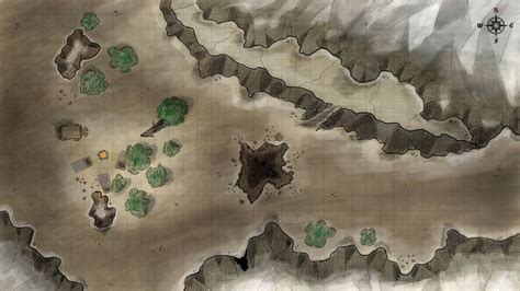 Tabletop RPG Combat Map (Wilderness Encounter 1) by RiddleJacks | Tabletop rpg maps, Tabletop ...