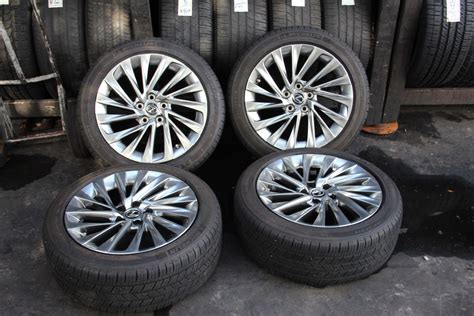 Set of 4 Lexus ES300h ES350 2019 2020 18" OEM Rims Tires 4261A06150 0718 - AllOEMRims.com