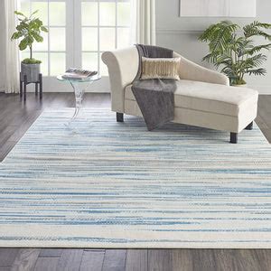 Modern Coastal Blue Area Rug – Modern Rugs and Decor