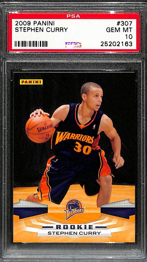 Lot Detail - 2009 Panini #307 Stephen Curry Rookie Card - PSA 10 Gem Mint