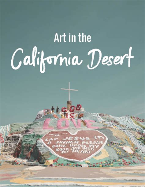 Art in the California Desert - Nattie on the Road