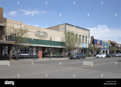 gunnison, home of western state college colorado Stock Photo - Alamy