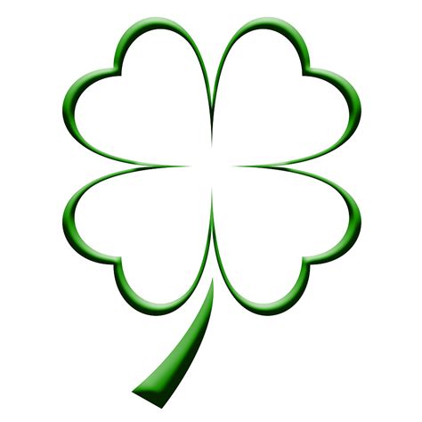 Four Leaf Clover Drawing at GetDrawings | Free download