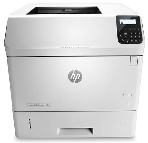 Hewlett Packard (HP) E6B68A Laser Jet Enterprise M604DN Monochrome ...