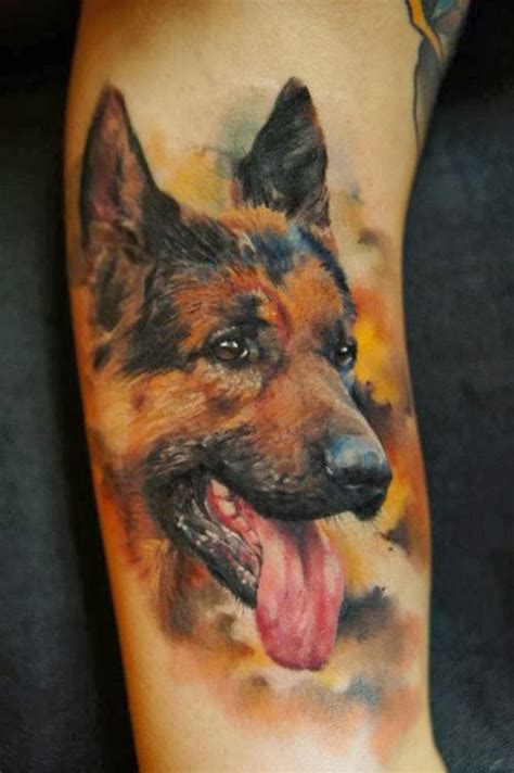 Amazing Tattoo World: Realist 3D wolf tattoo on the arm