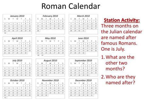 Date In Roman Calendar - Row Leonie