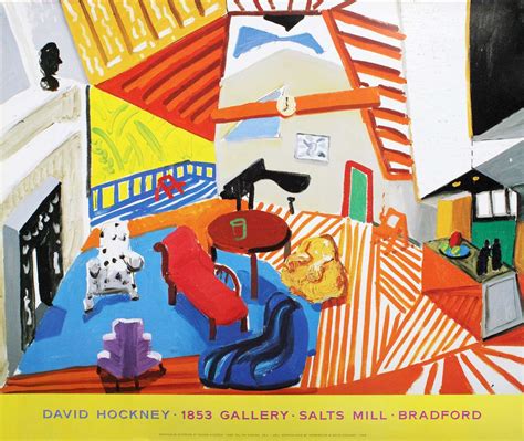 Lot 1049 - Three Hockney Posters and A Hockney Book,