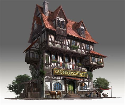 Newest 38+ Medieval House ConceptArt