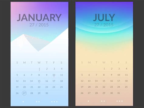 Calendar App | Calendar app, Ios design, App