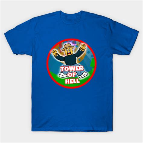 Tower of Hell Cartoon - Roblox - T-Shirt | TeePublic